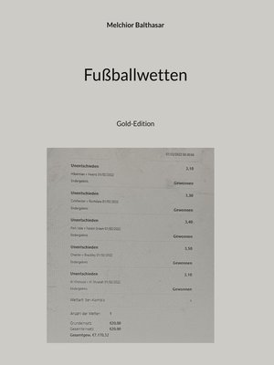 cover image of Fußballwetten